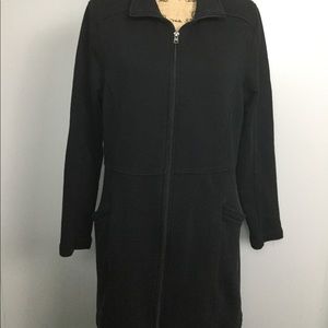 Eddie Bauer XL black zip front lightweight jacket